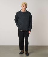 LOOSE TAPERED PANT,BLACK, small image number 2