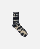 TIE DYE CREW SOCKS,BLACK, small image number 0